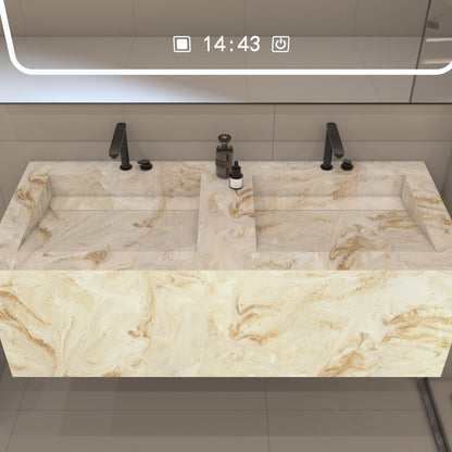 Nemesis Prestige Deep - Vasque Double Suspendue en Corian®