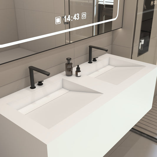 Nemesis Prestige Deep - Vasque Double Suspendue en Corian®
