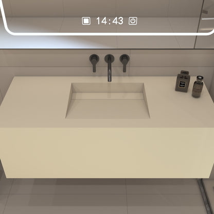 Nemesis Prestige Deep - Vasque Simple Suspendue en Corian®