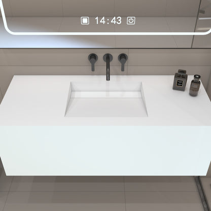 Nemesis Prestige Deep - Vasque Simple Suspendue en Corian®