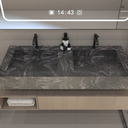 Nemesis Prestige Edge - Vasque Double Suspendue en Corian®