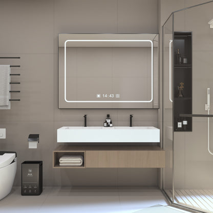 Nemesis Prestige Edge - Vasque Double Suspendue en Corian®