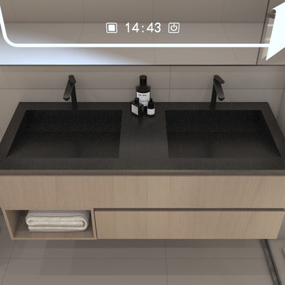 Nemesis Prestige – Vasque Double à Encastrer en Corian®