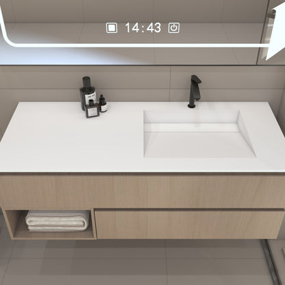 Nemesis Prestige – Vasque Simple à Encastrer en Corian®