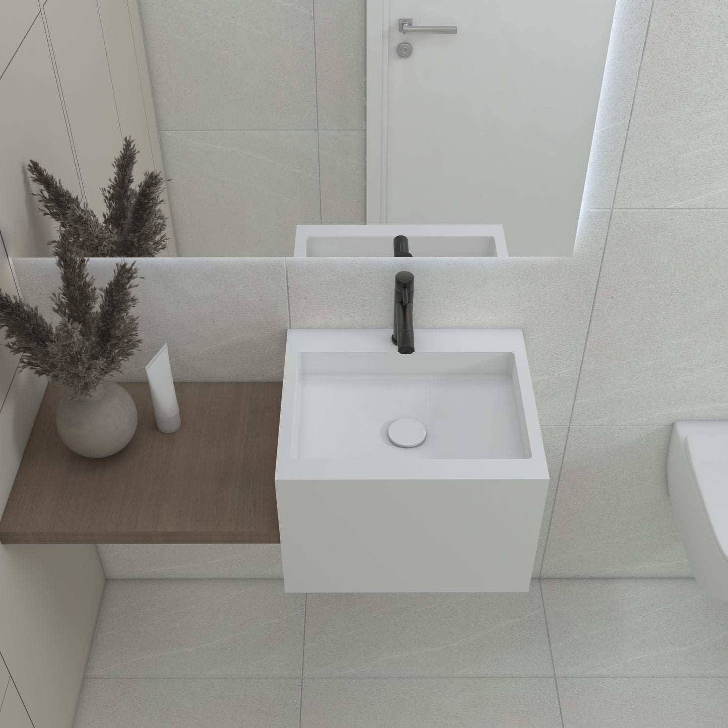 Neptune Essence Deep - Vasque Simple | Format Mini en Corian®