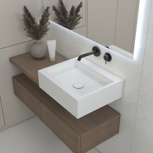 Neptune Essence Edge - Vasque Suspendue | Format Mini en Corian®