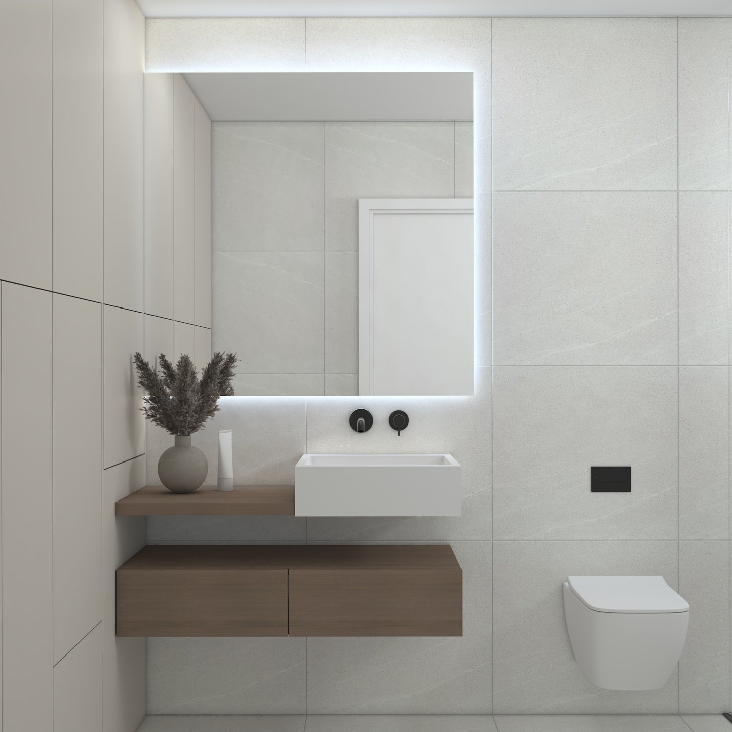 Neptune Essence Edge - Vasque Suspendue | Format Mini en Corian®
