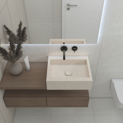 Neptune Essence Edge - Vasque Suspendue | Format Mini en Corian®