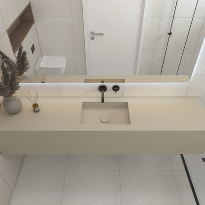 Neptune Prestige Deep - Vasque Simple Suspendue en Corian®