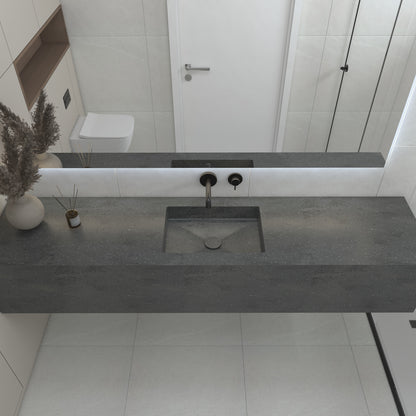 Neptune Prestige Deep - Vasque Simple Suspendue en Corian®