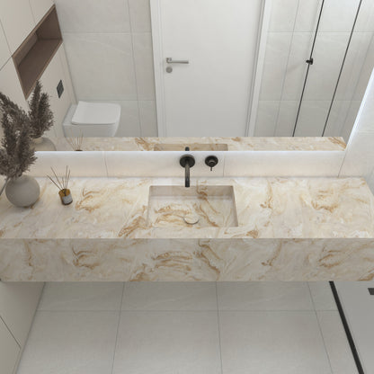 Neptune Prestige Deep - Vasque Simple Suspendue en Corian®