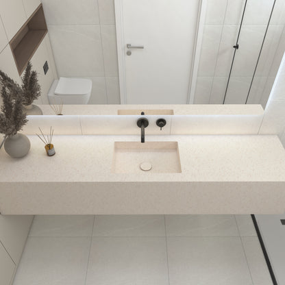 Neptune Prestige Deep - Vasque Simple Suspendue en Corian®