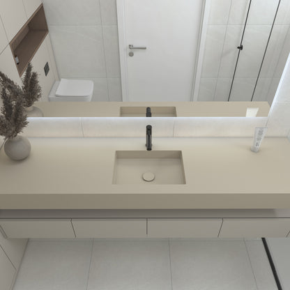 Neptune Prestige Edge - Vasque Simple Suspendue en Corian®