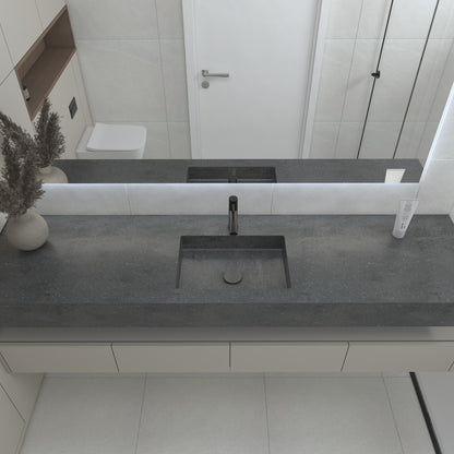 Neptune Prestige Edge - Vasque Simple Suspendue en Corian®