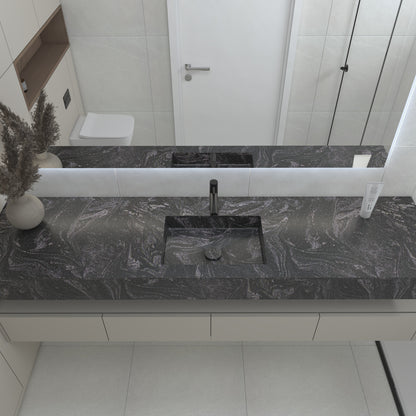 Neptune Prestige Edge - Vasque Simple Suspendue en Corian®