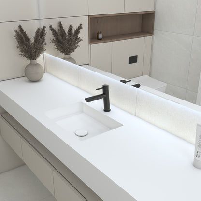 Neptune Prestige Edge - Vasque Simple Suspendue en Corian®