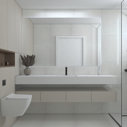 Neptune Prestige Edge - Vasque Simple Suspendue en Corian®