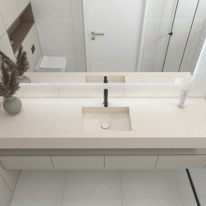Neptune Prestige Edge - Vasque Simple Suspendue en Corian®