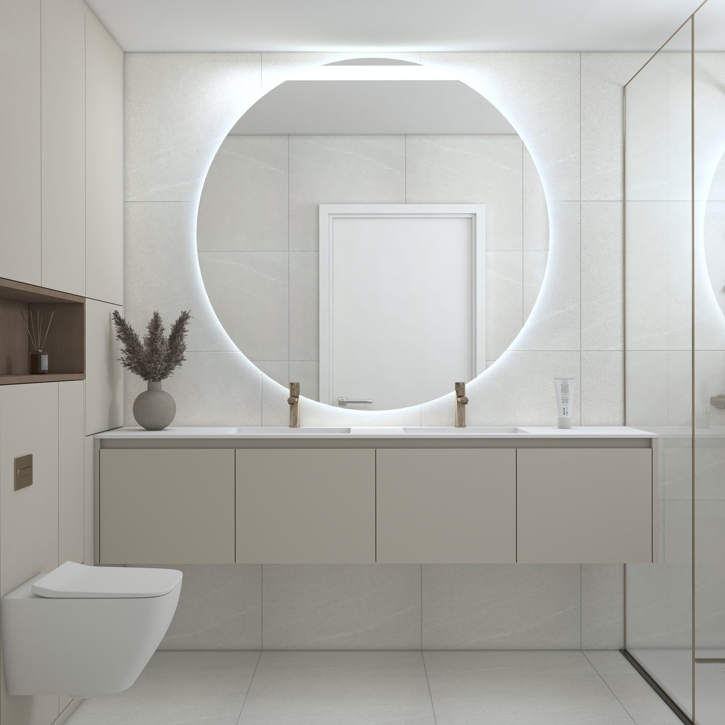 Neptune Prestige – Vasque Double à Encastrer en Corian®