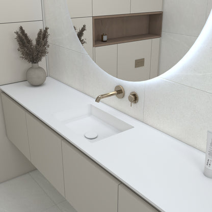 Netuno Prestige – Vasque Simple à Encastrer en Corian®