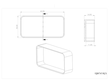 Selene Niche Horizontale en Corian®
