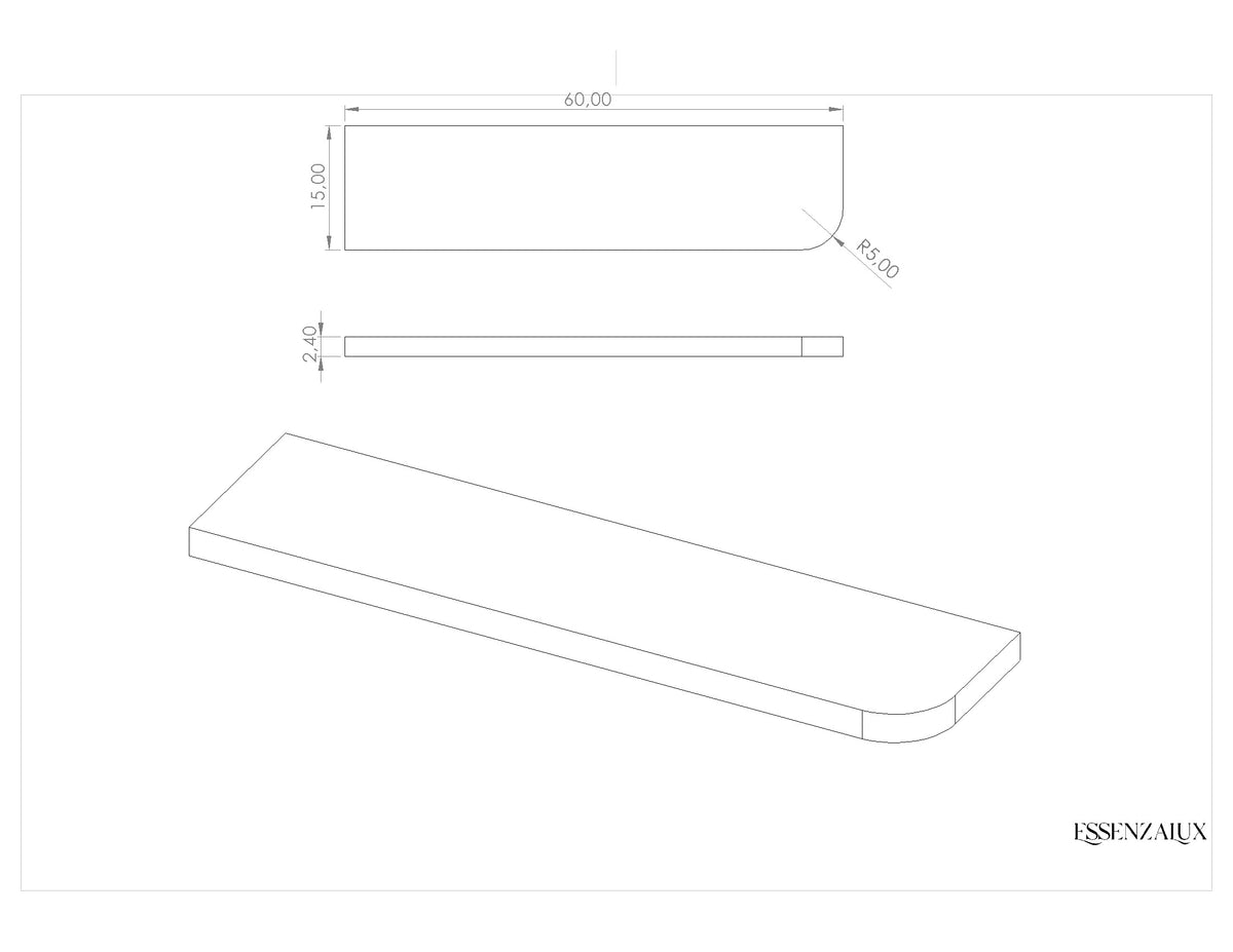 Vesta Étagère en Corian®
