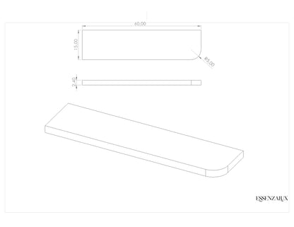 Vesta Étagère en Corian®