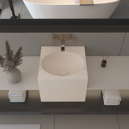 Vulcano Essence Deep - Lavatório Suspenso | Tamanho Mini em Corian®
