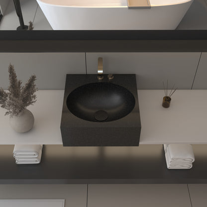 Vulcano Essence Edge - Lavatório Suspenso | Tamanho Mini em Corian®